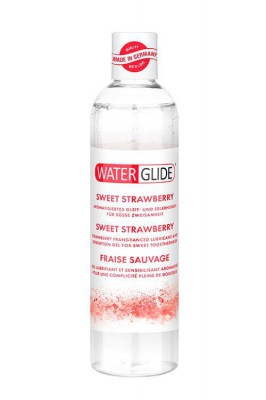 Лубрикант на водной основе с ароматом клубники SWEET STRAWBERRY - 300 мл., производитель: Waterglide