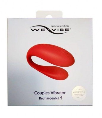 Красный вибратор для пар We-vibe Special Edition, производитель: We-vibe