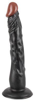 Чернокожий фаллоимитатор на присоске African Lover - 18 см., производитель: Orion