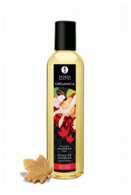 Массажное масло с ароматом кленового сиропа Organica Maple Delight - 250 мл., производитель: Shunga