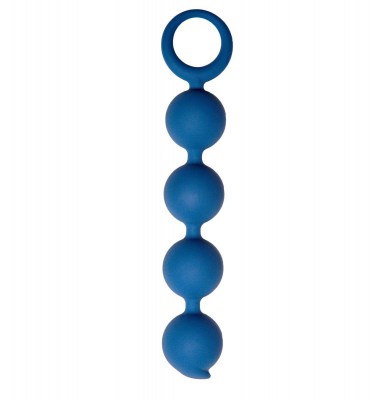 Синяя анальная цепочка Appulse - 15 см., производитель: Le Frivole Costumes