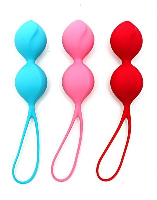 Набор из 3 двойных вагинальных шариков Satisfyer Balls, производитель: Satisfyer