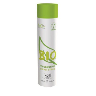 Массажное масло BIO Massage oil ylang ylang с ароматом иланг-иланга - 100 мл., производитель: HOT