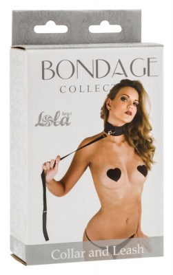 Ошейник Bondage Collection Collar and Leash