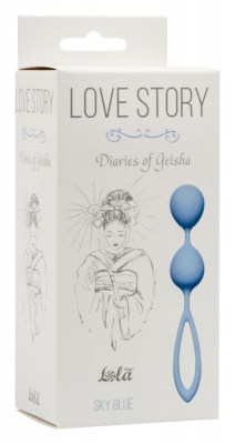 Вагинальные шарики Love Story Diaries of a Geisha Violet Fantasy