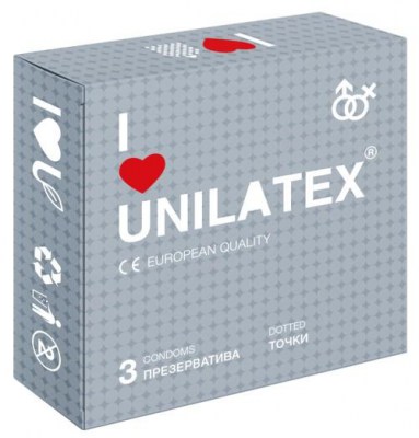 Презервативы Unilatex Dotted купить в Москве в секс шопе SEXYSTUFF.ru