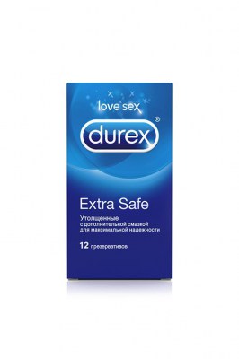 Презервативы Durex N12 Extra Safe утолщенные