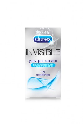 Презервативы Durex N3 Invisible ультратонкие