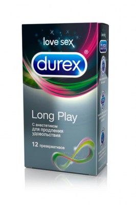 Презервативы Durex Long Play с анестетиком для продления удовольствия