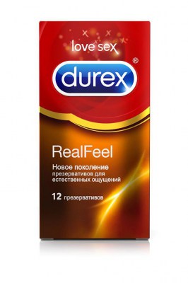 Durex, RealFeel Для естественных ощущений