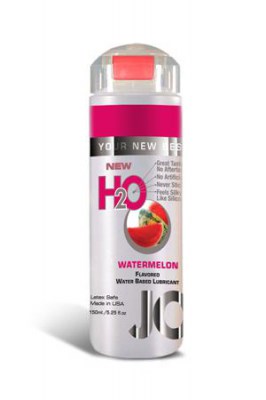 Ароматизированный любрикант на водной основе JO Flavored Watermelon , 5.25 oz (150 мл)
