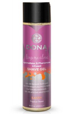 Гель для душа и бритья DONA Shave Gel Sassy Aroma: Tropical Tease 250 мл
