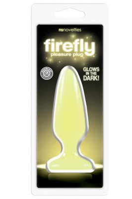 Анальная пробка средняя Firefly Pleasure Plug
