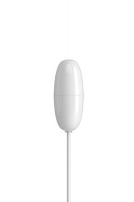 Вибро-пуля USB MEGA BULLET на проводе большая белая