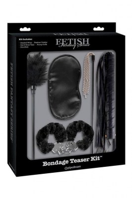 Набор для интимных удовольствий Fetish Fantasy Limited Edition Bondage Teaser Kit - Black