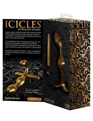 Вибромассажер Icicles Gold Edition G08 - Gold