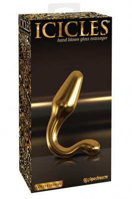 Анальный стимулятор Icicles Gold Edition G12 - Gold