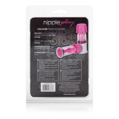 Помпы для сосков Nipple Play® Vacuum Twist Suckers