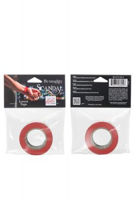 Скотч - лента красная (2,5см ширина, 15м длина) Scandal Lovers Tape - Red