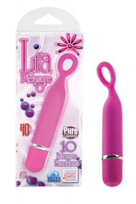 Вибромассажер Lia Mini-Massager Collection - Pleasure “O” из силикона розовый