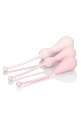 Набор вагинальных кегель из силикона из 3 штук разного размера INSPIRE WGHT SIL KEGL TRAIN KT