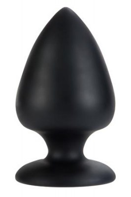 Анальная пробка COLT XL BIG BOY - BLACK из силикона черная