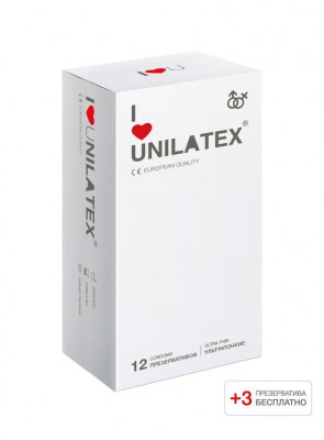 Презервативы Unilatex Ultrathin купить в Москве в секс шопе SEXYSTUFF.ru